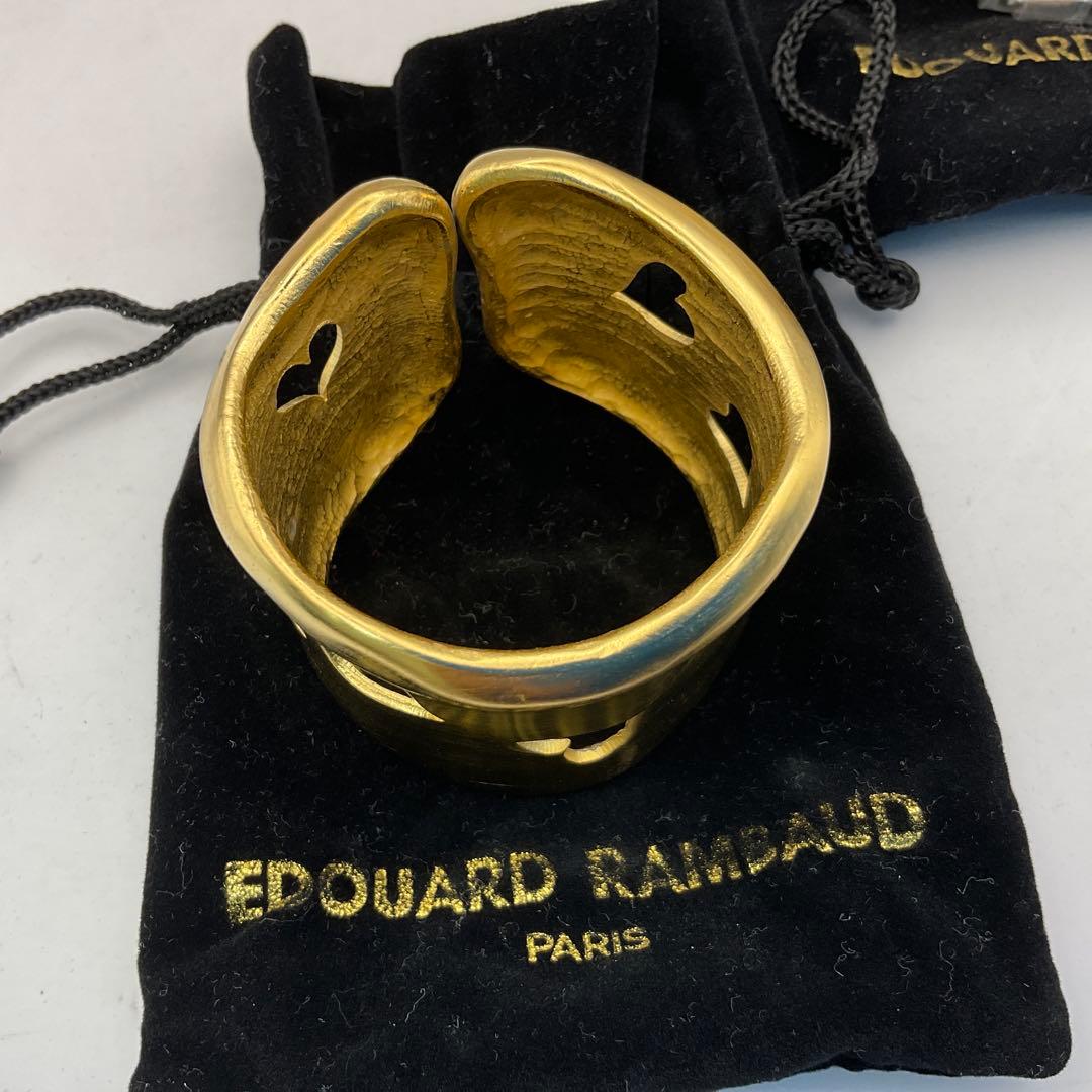 Edouard Rambaud エデュアールランボー　ゴールドハート　バングル