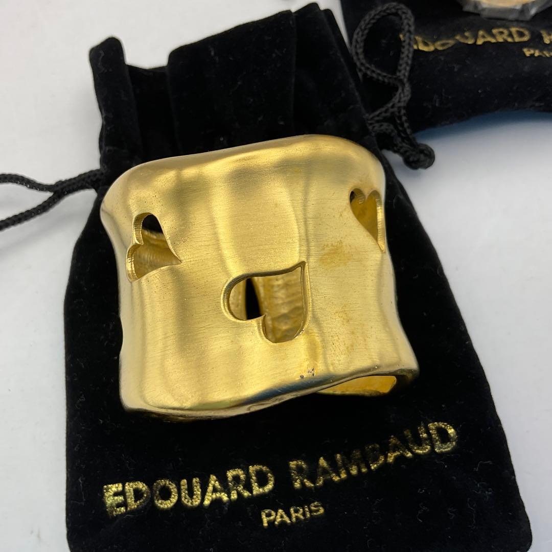 Edouard Rambaud エデュアールランボー　ゴールドハート　バングル