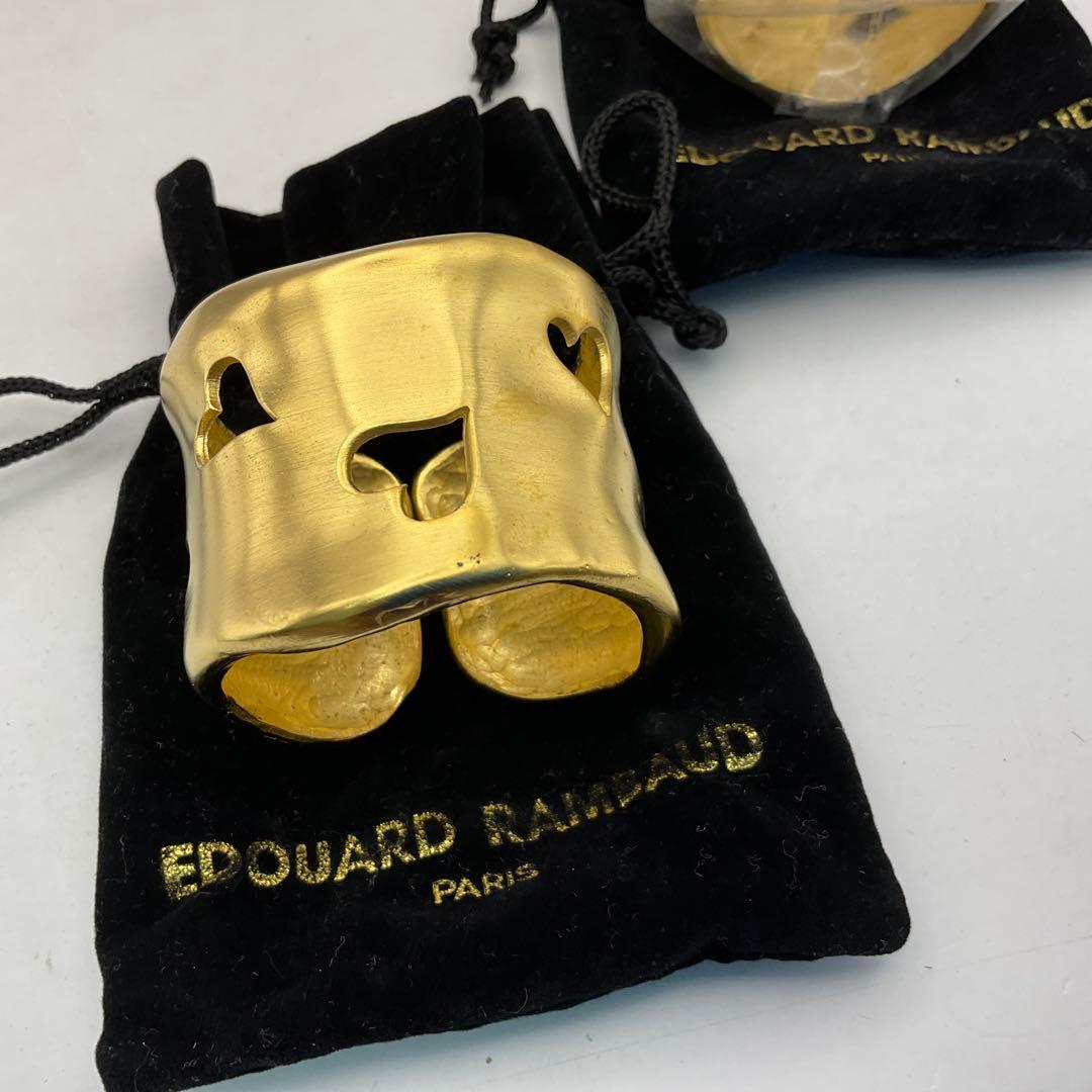 Edouard Rambaud エデュアールランボー　ゴールドハート　バングル
