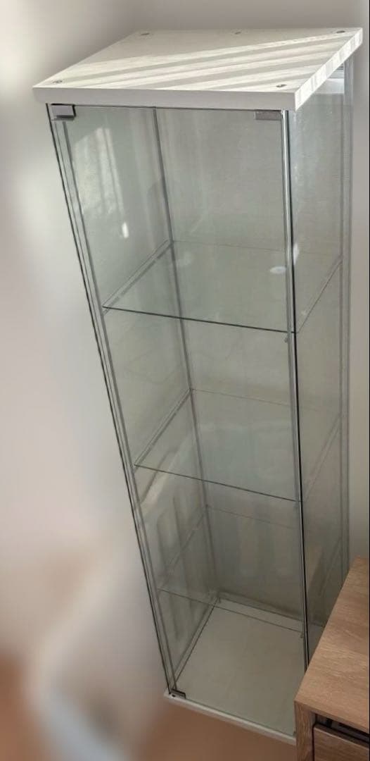 【梱包・発送たのメル便】IKEA デトルフ ガラス扉キャビネット