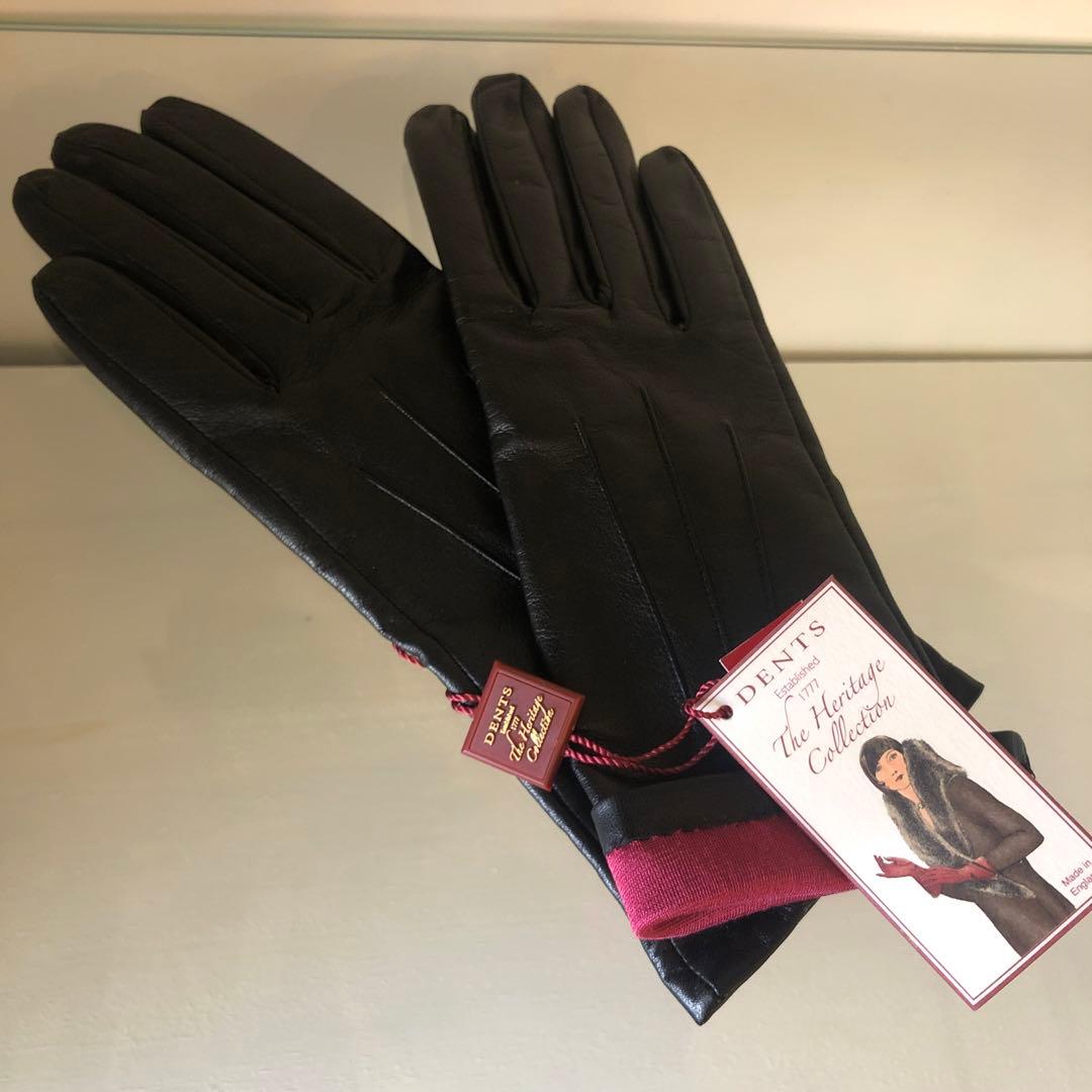 小物 DENTS Hairsheep Gloves / Black