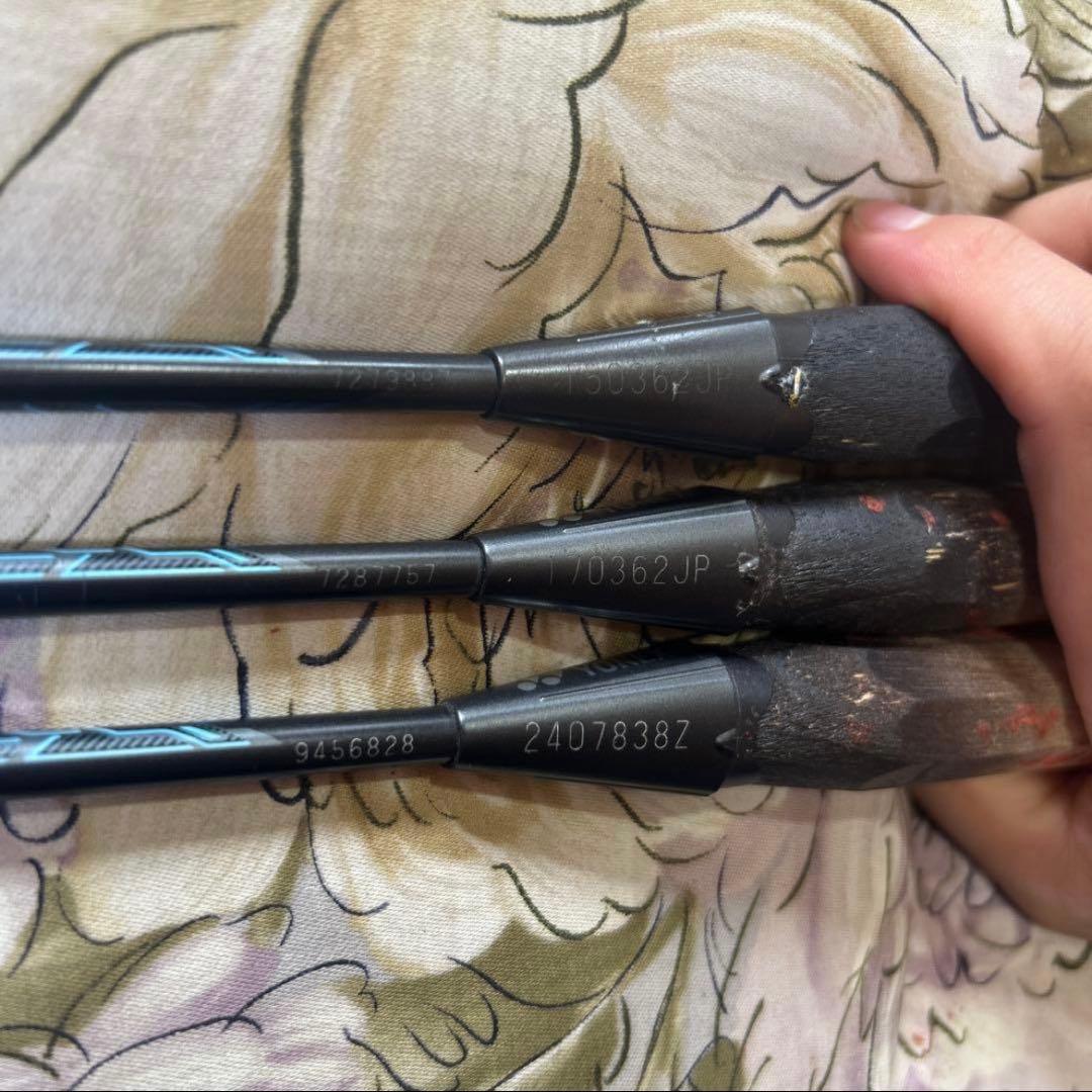 ボルトリックZフォース2 修理済みラケット３本