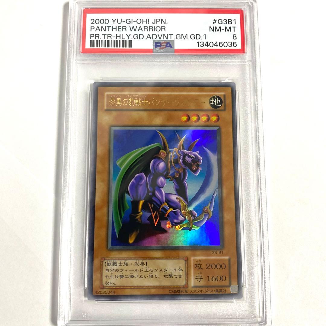 【PSA8】漆黒の豹戦士パンサーウォリアー G3-B1 ウルトラレア