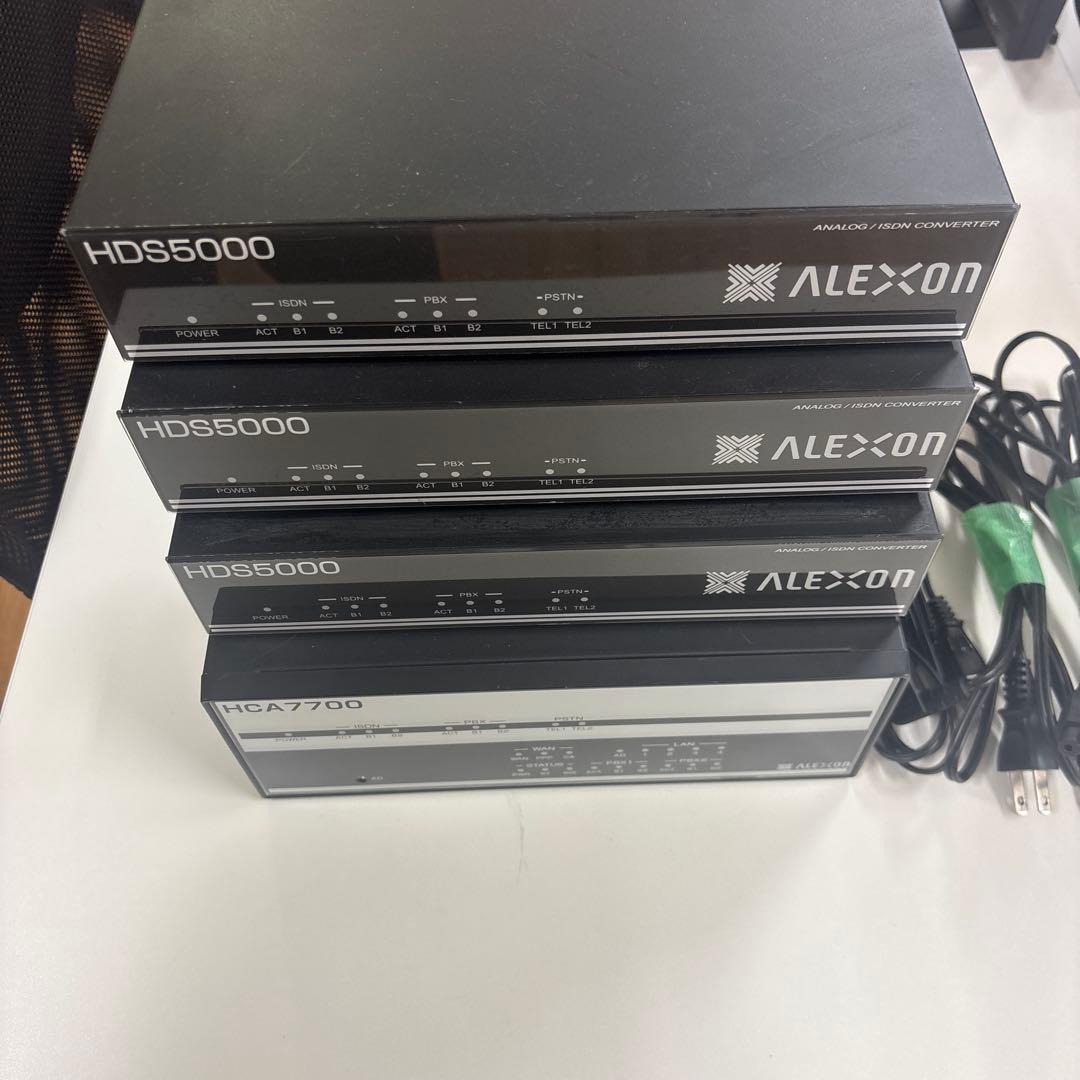 ALEXON 光収容装置HDS5000 ×3 HCA7700 ×1