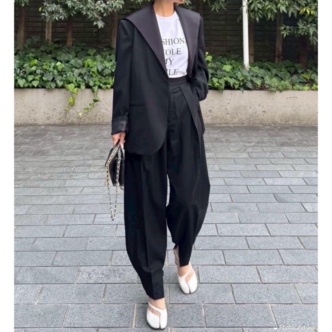 シーニュ　オーバータックパンツ