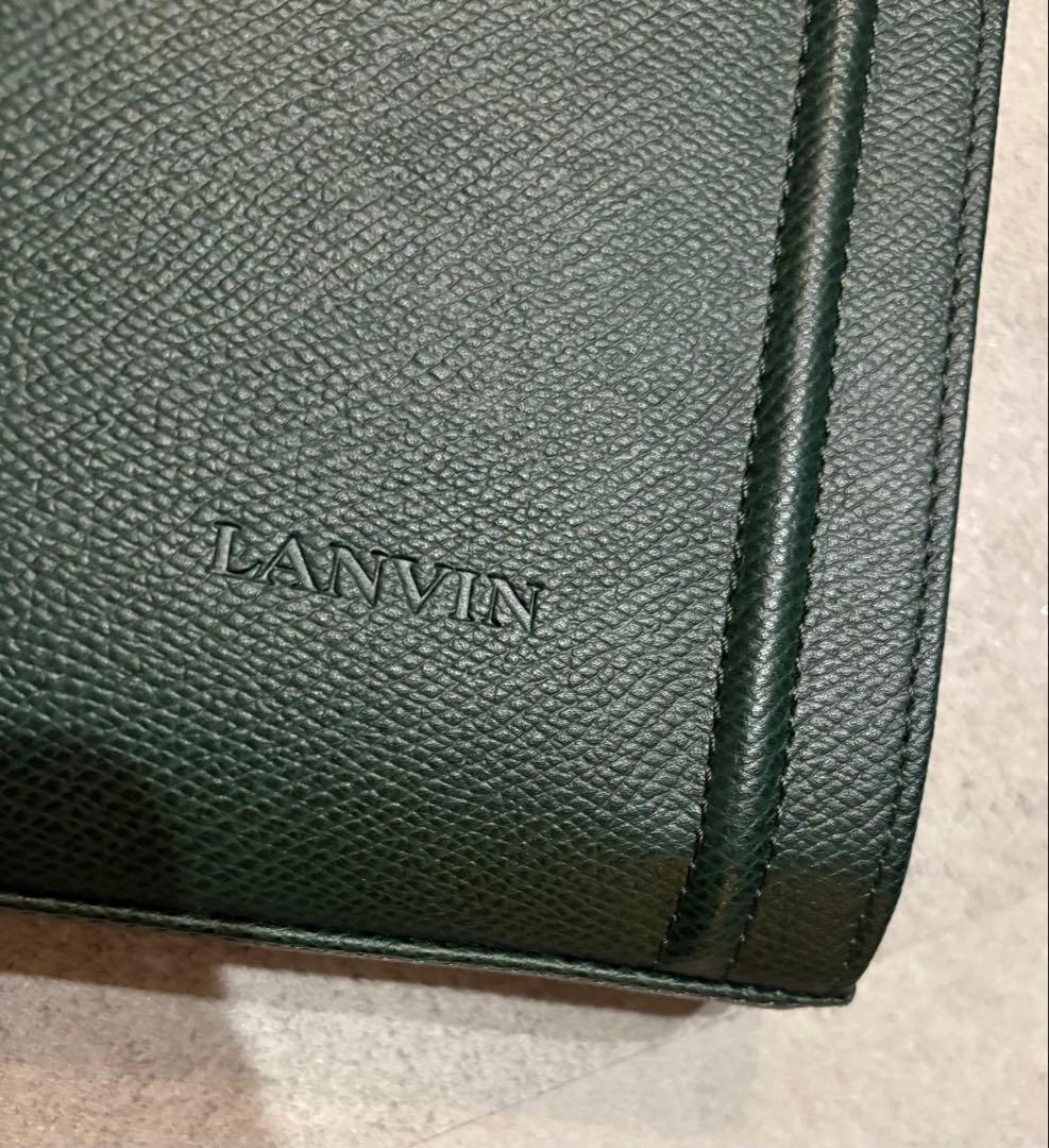 専用！タグ付未使用品 LANVIN PARIS ランバン 本革ブリーフケース