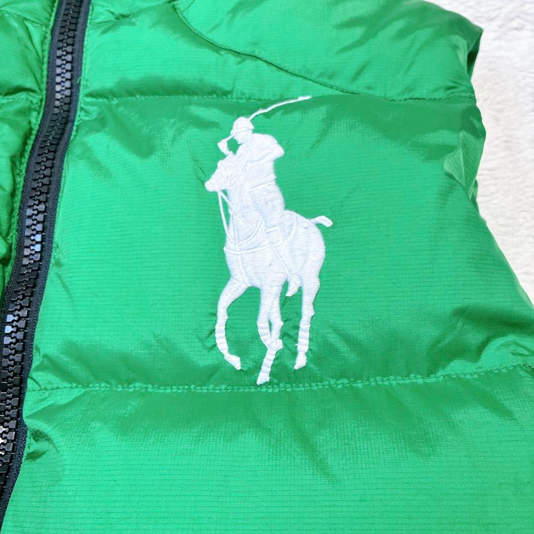 POLO RALPH LAUREN ポロラルフローレン　緑色　ダウンベスト