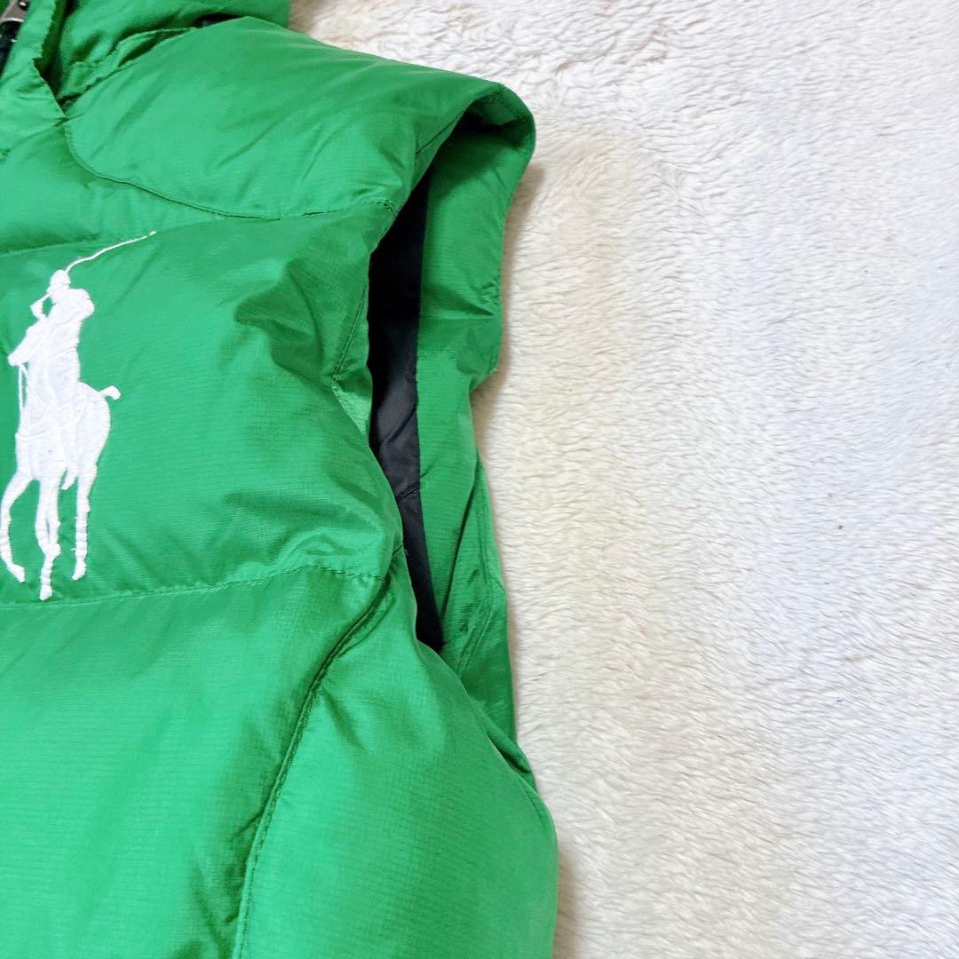 POLO RALPH LAUREN ポロラルフローレン　緑色　ダウンベスト