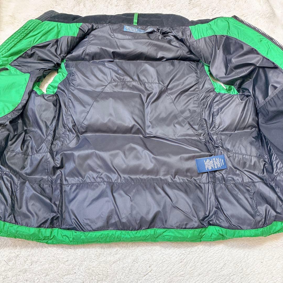 POLO RALPH LAUREN ポロラルフローレン　緑色　ダウンベスト