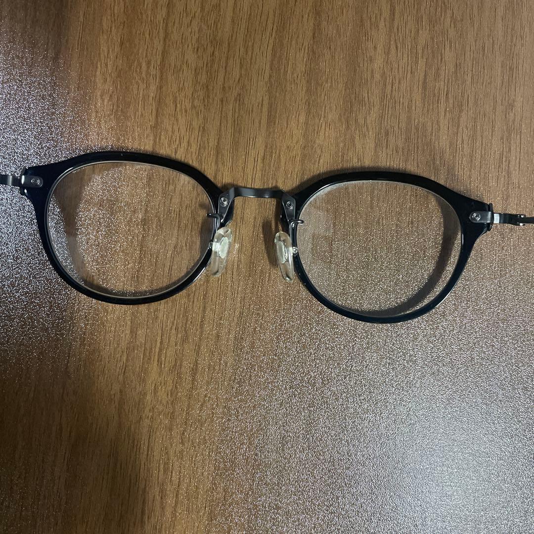 千*葉様 金子眼鏡　URBAN RESEARCH ブラックフレーム メガネ ケー