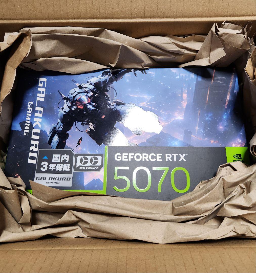 GG-RTX5070-E12GB/OC/DF 玄人志向 本体