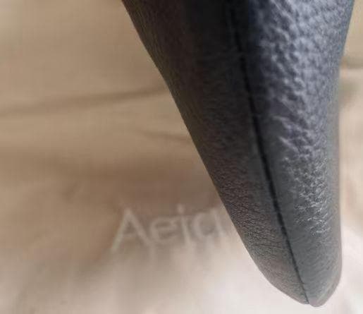 Aeta アエタ ラウンド ワンショルダー Sサイズ ハンドバッグ ブラック