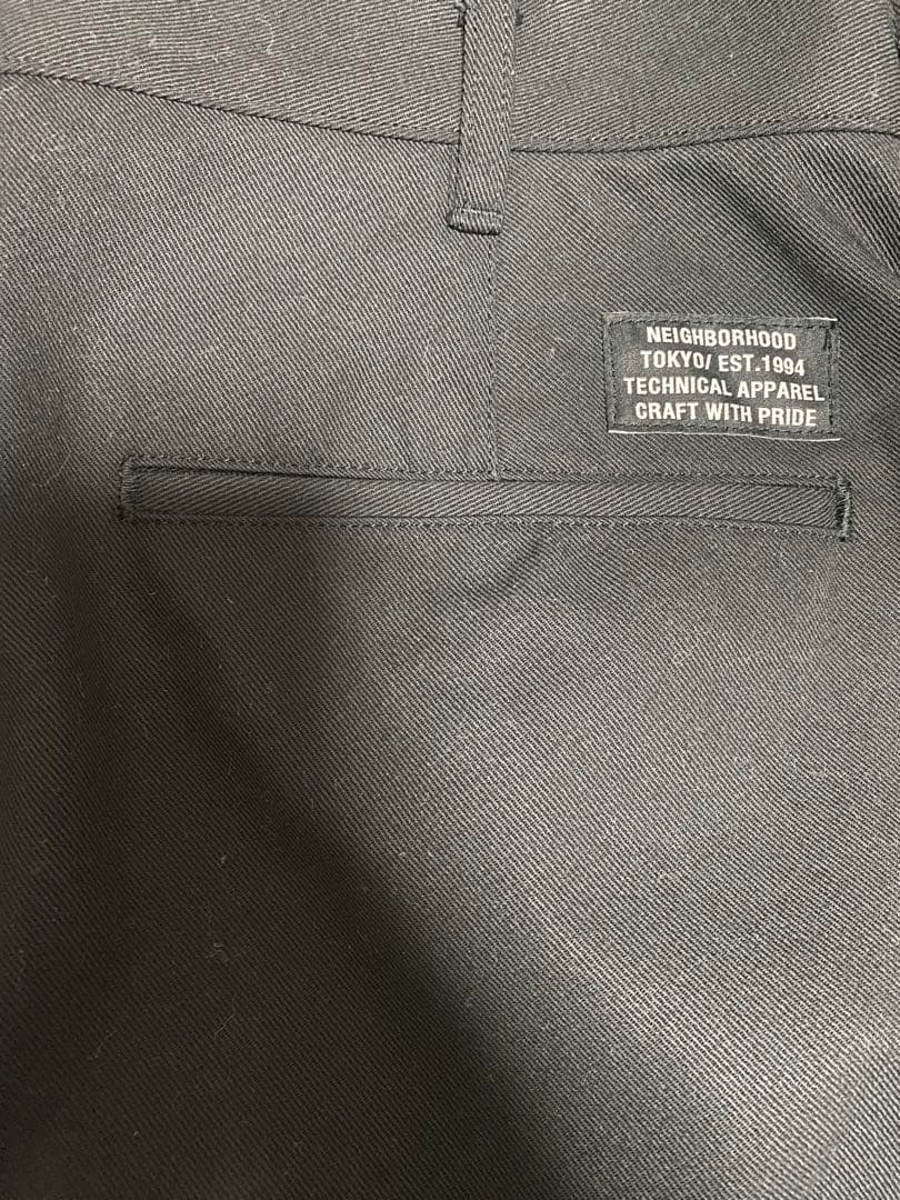 ネイバーフッド　チノパン　美品　ブラック