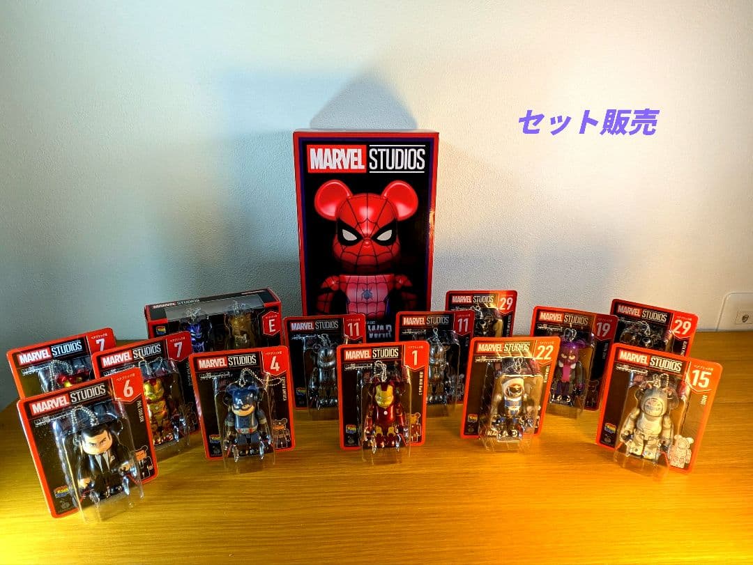 MARVEL BE@RBRICK 400% SPIDER-MANフィギュアセット