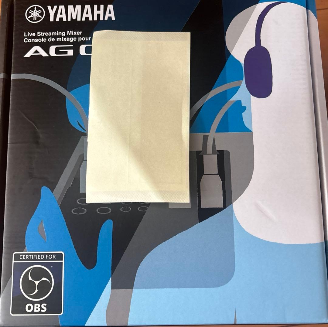 YAMAHA AG06 MK2 ライブ配信ミキサー オーディオインターフェイス