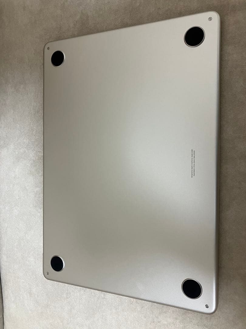 MacBook air スターライト 16gb 256gb 13インチ　M2