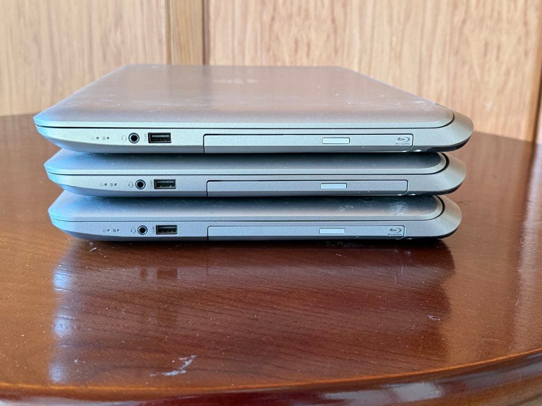 【ジャンク品】ノートPC 5台TOSHIBA dynabook/HP 部品取り