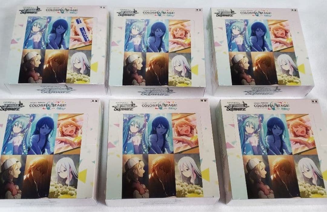 ヴァイスシュヴァルツ プロジェクトセカイ vol.2 6BOX 新品未開封