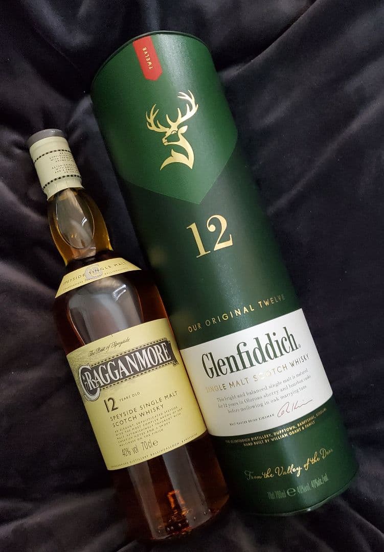 クラガンモア12年 / グレンフィディック12年