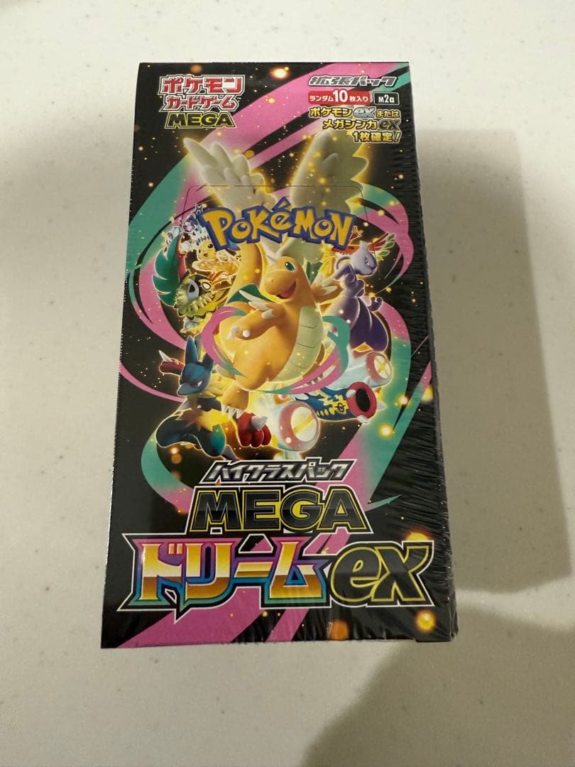 ポケモンカード MEGAドリームex BOX シュリンク付き