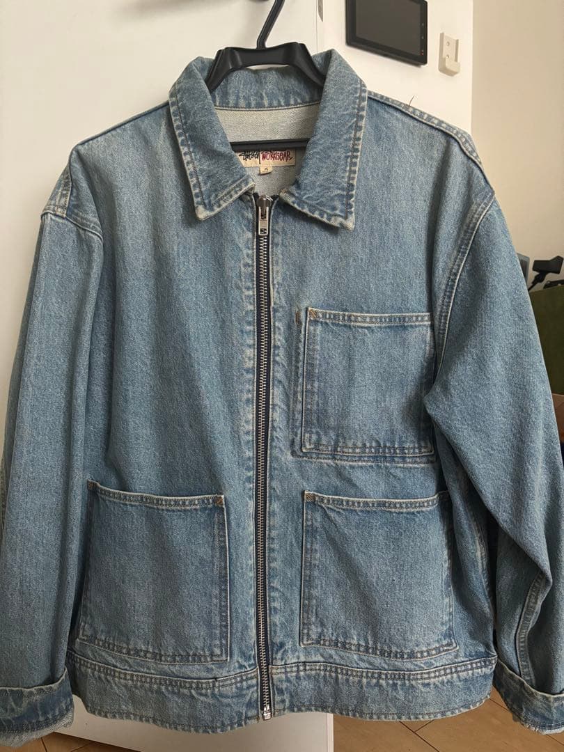 STUSSY workgear デニムジャケット