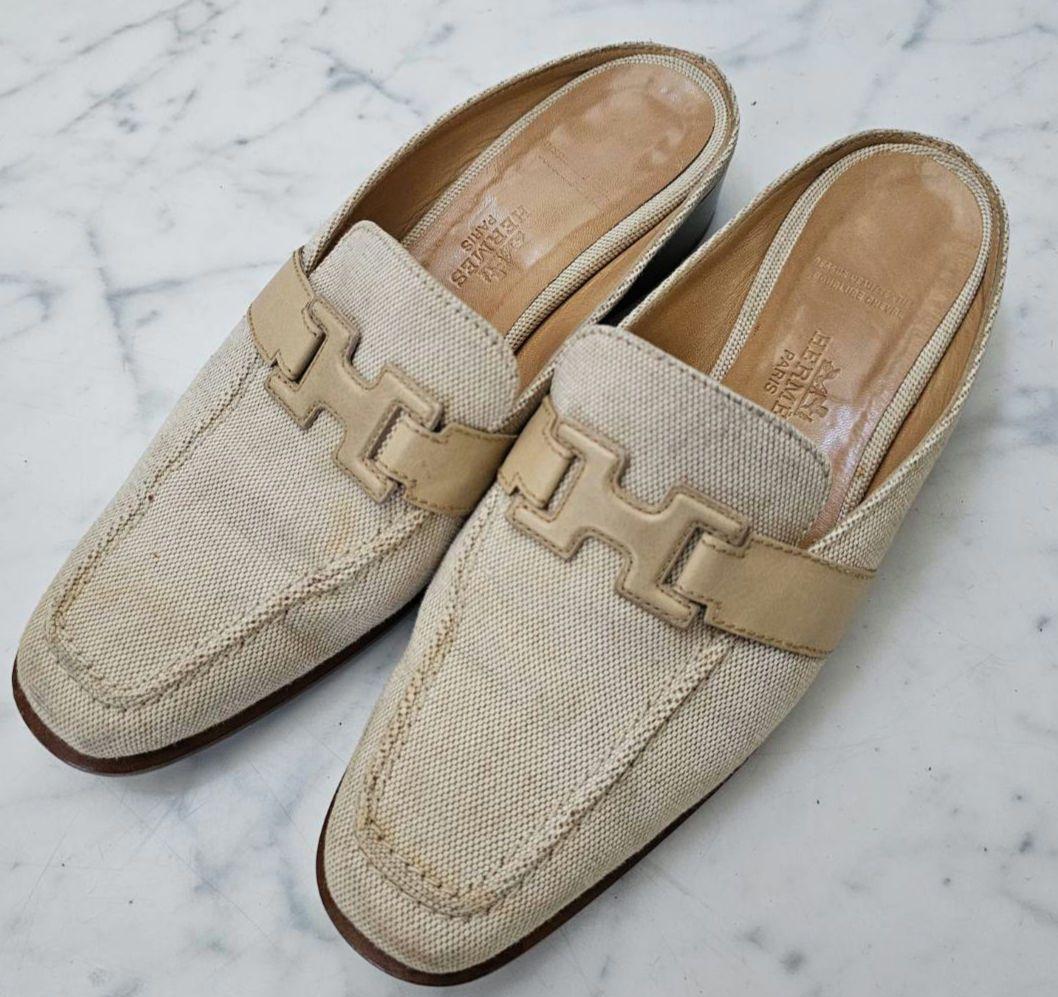 【summer】HERMES　ミュール 39サイズ