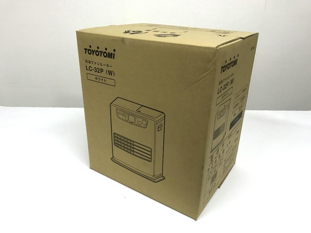 未開封　トヨトミ　石油ファンヒーター　LC32P　ホワイト