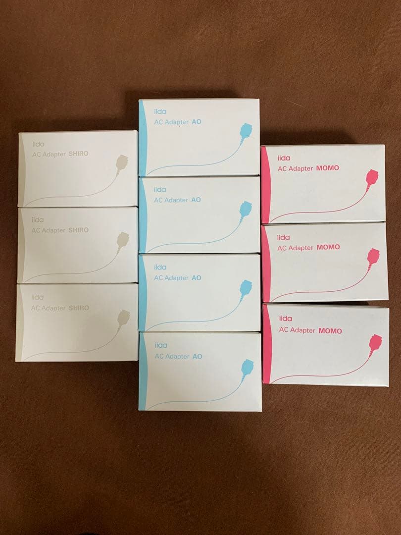 iida AC アダプター　全７個セット