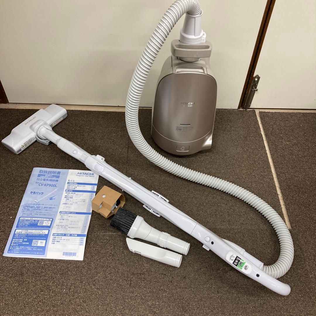 K-1148　日立掃除機【試用一回2024年製】かるパック　CV-KP900L