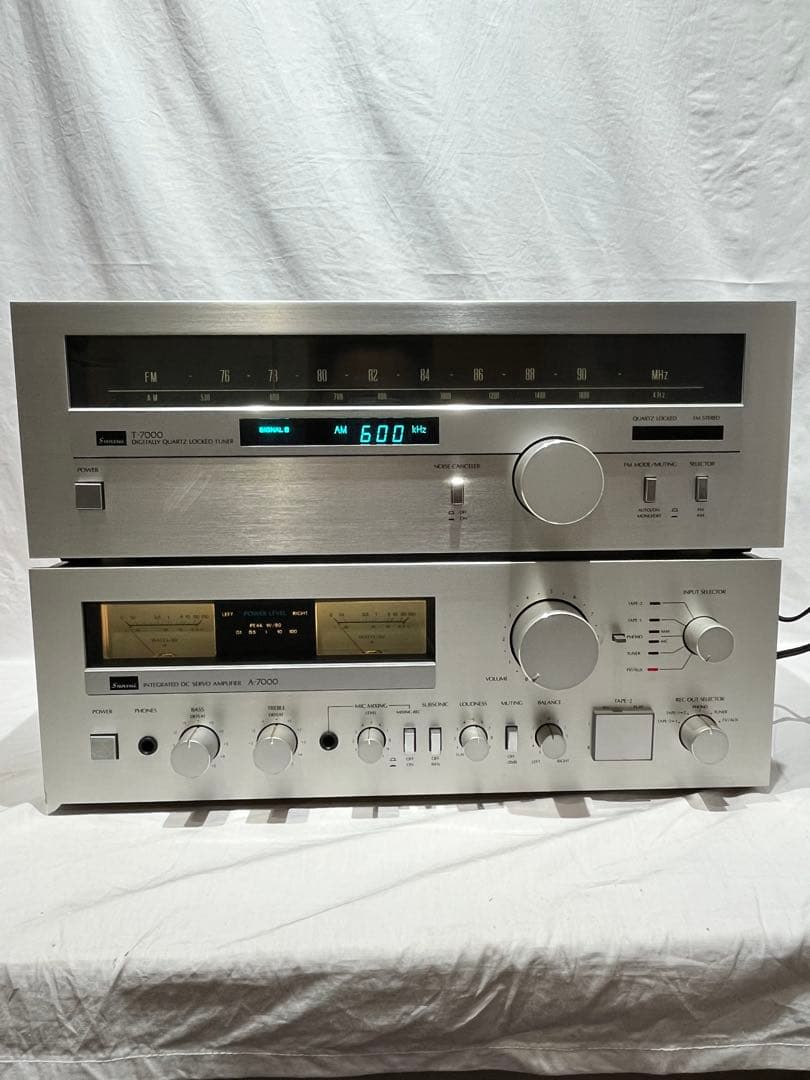 Sansui プリメインアンプT-7000 & A-7000
