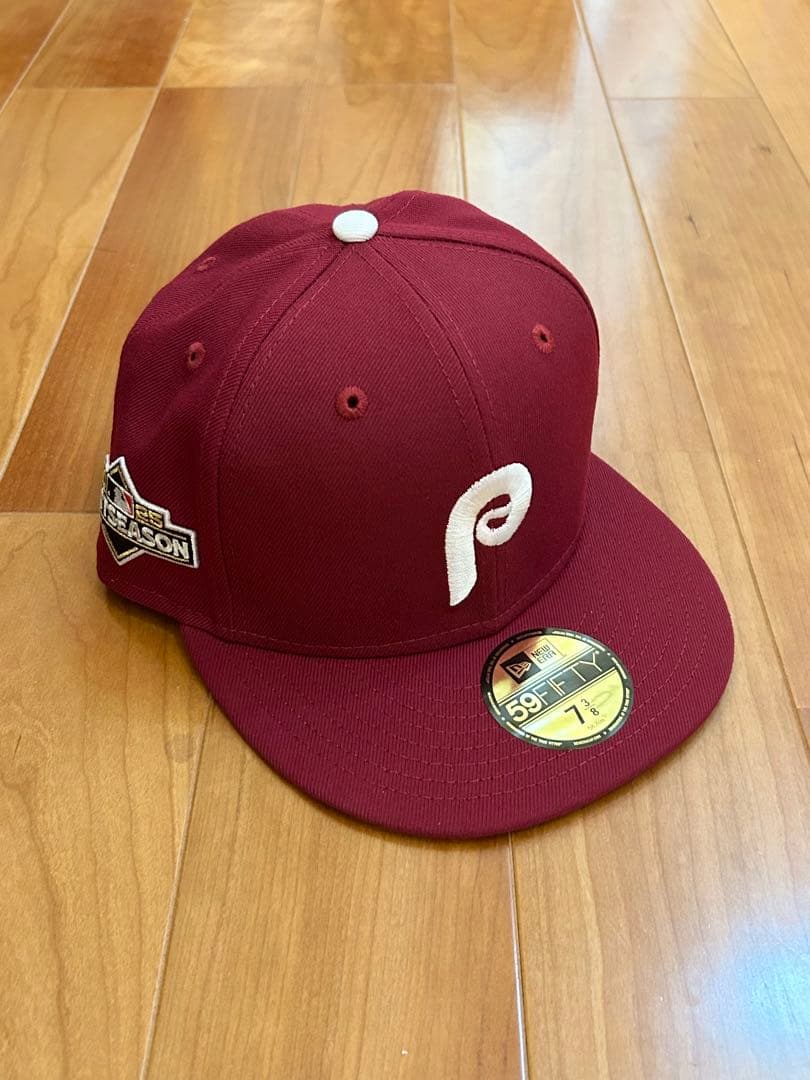 新品 フィリーズ 2025ポストシーズン59FIFTYキャップ 7 3/8