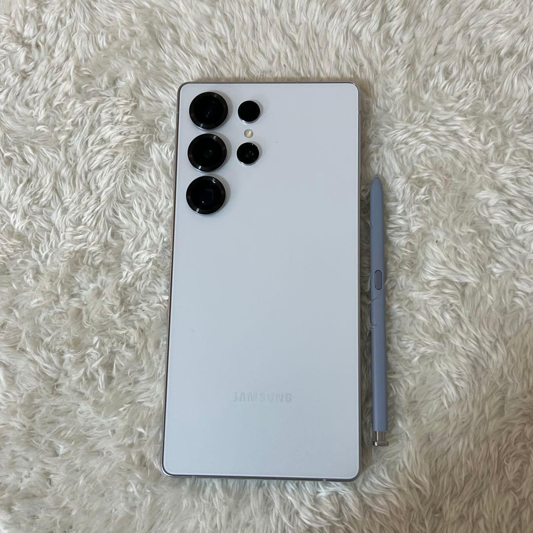 ★Galaxy S25 ultra 256GBホワイトシルバー j13美品