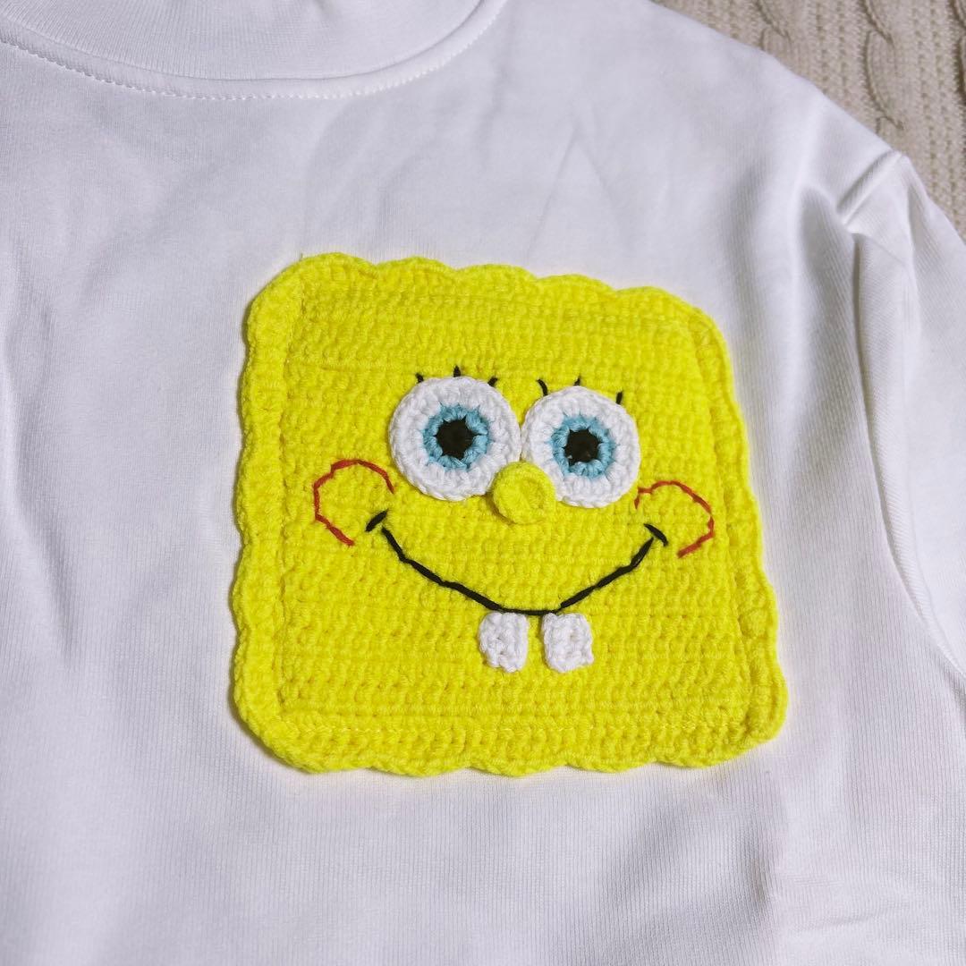 【限定コラボ】新品　SMC xスポンジボブ　スウェット　8Y /定価3万円以上