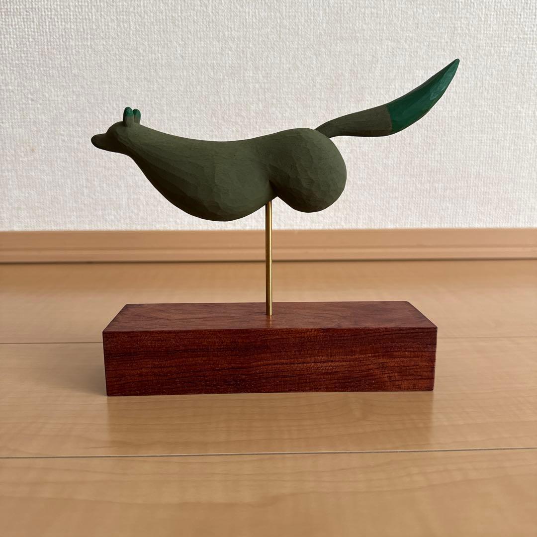 苔むす木工　オブジェ