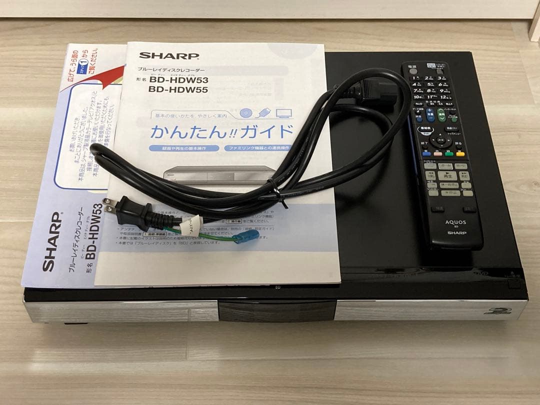 シャープ アクオスブルーレイ