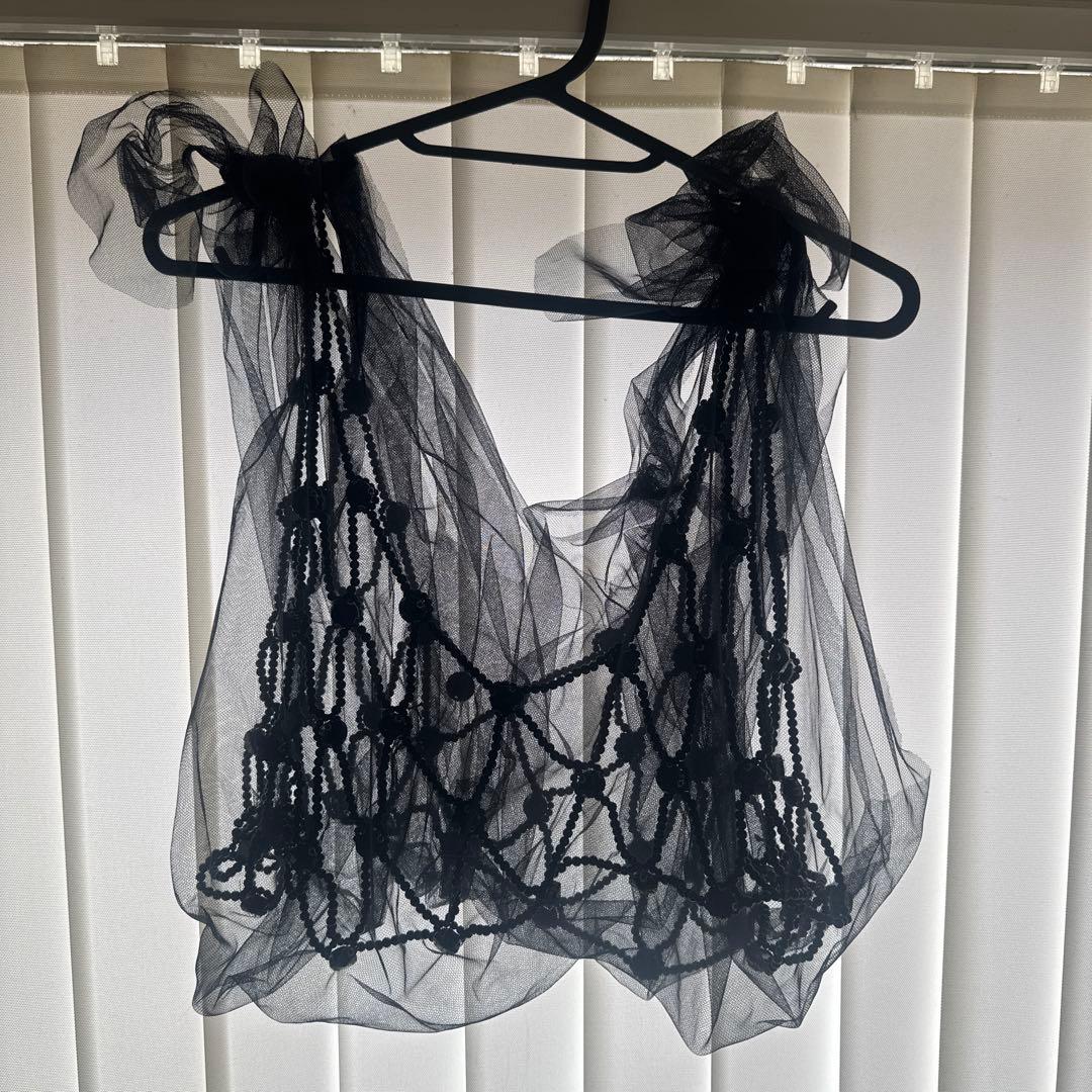 チカ　キサダ　ビスチェchika kisada BLACK