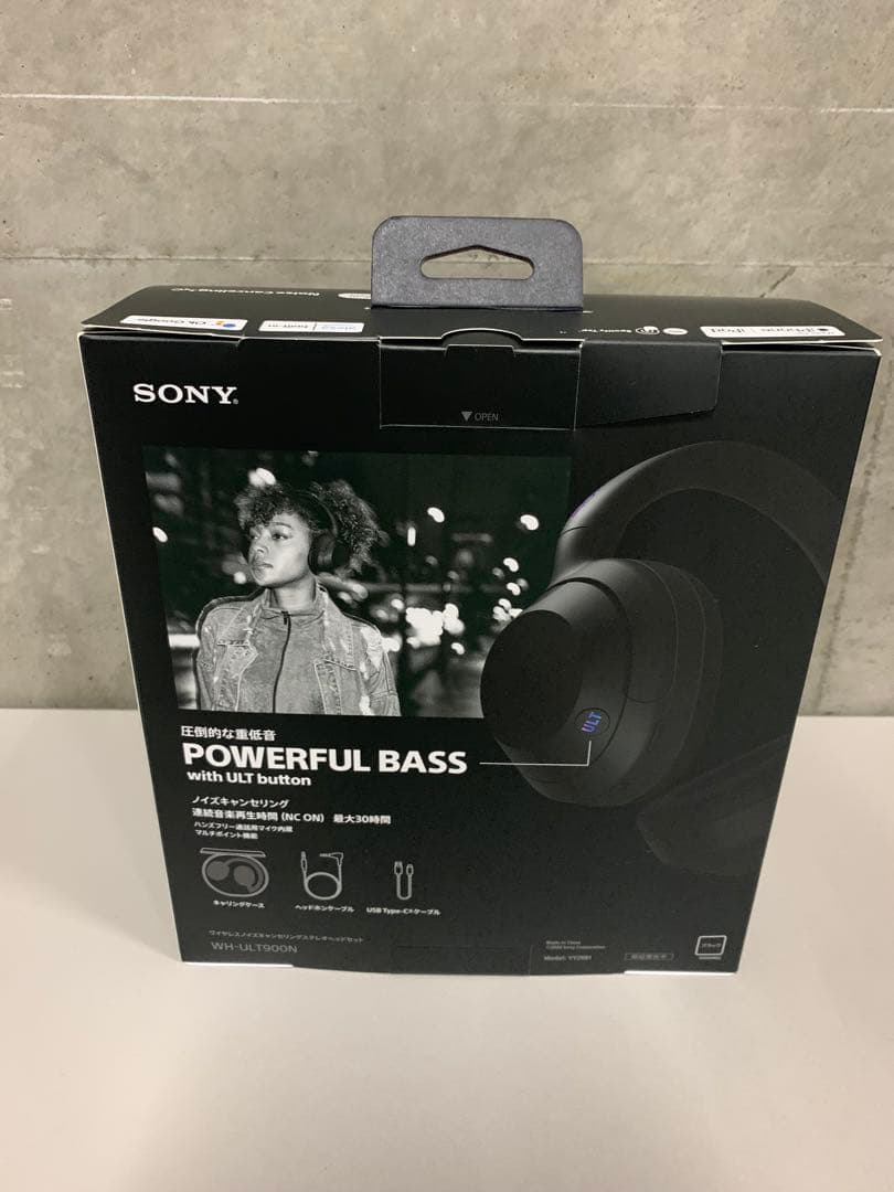 J2570 Sony WH-ULT900N/BC ワイヤレスヘッドホン