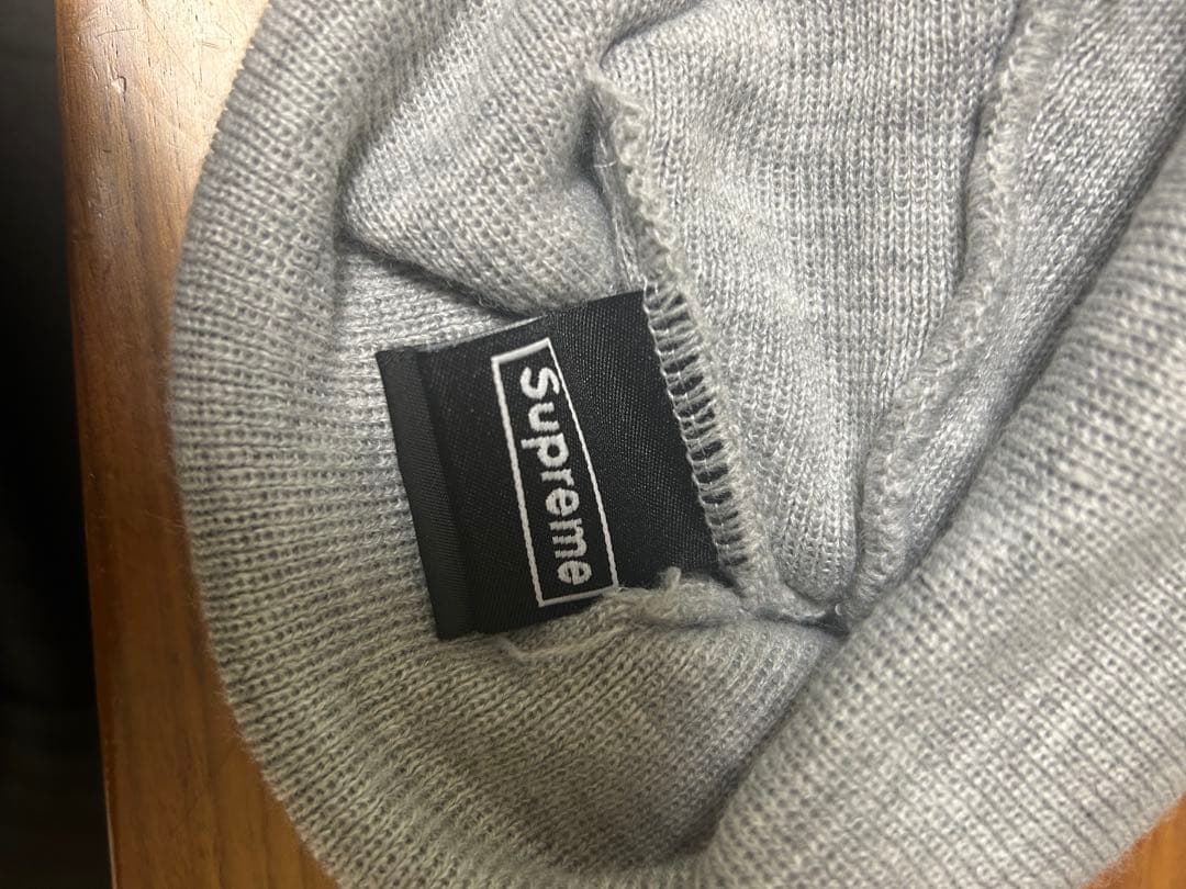 supreme シュプリーム ニューエラ S ロゴ　ビーニー ニット帽 ツノ