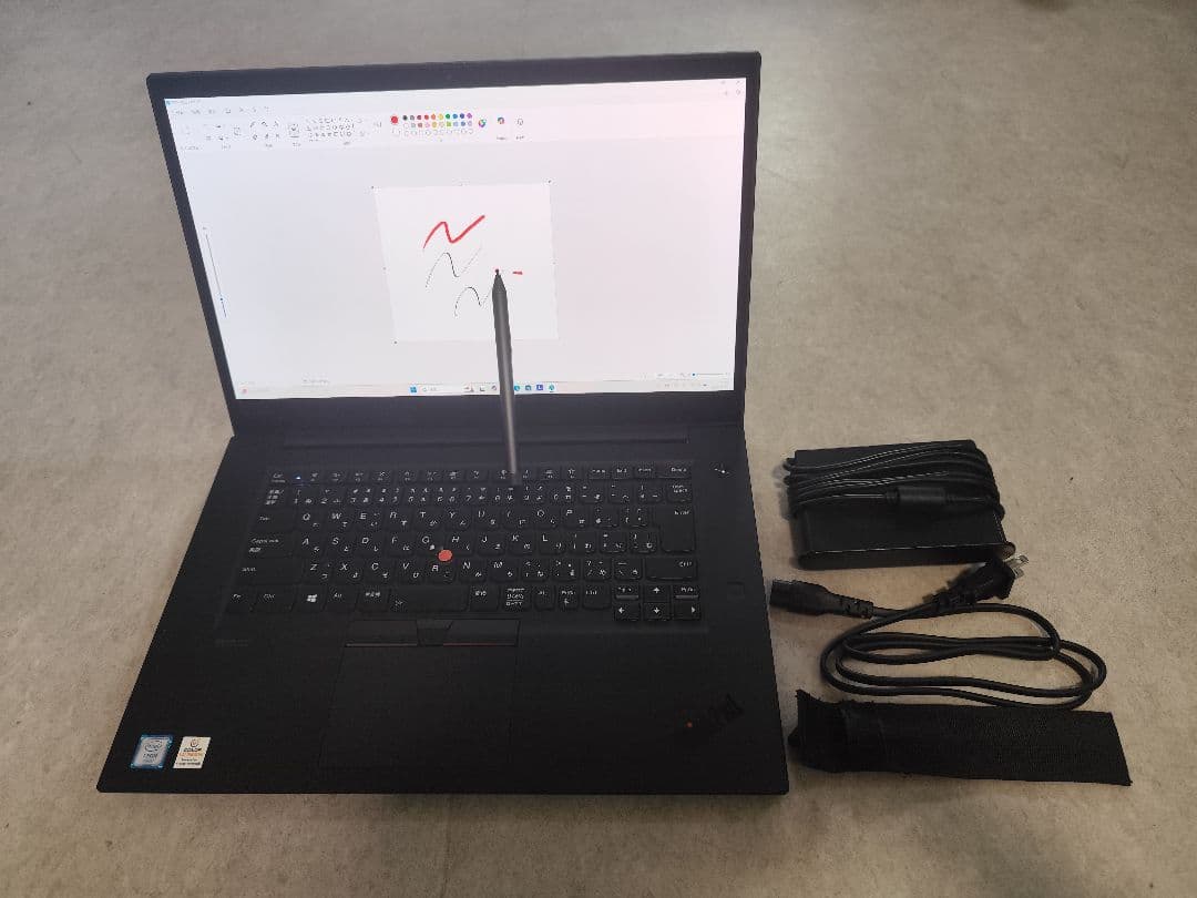 Windowsノート本体 ThinkPad P1Gen2 Xeon 64GB 1TB NVIDIA GPU
