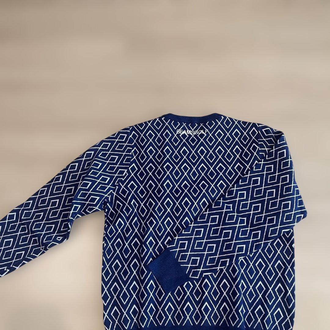 BEAMS GOLF ダイヤモンドパターン セーター 、スカートのセット