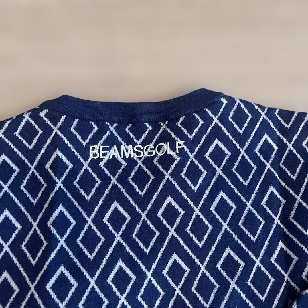BEAMS GOLF ダイヤモンドパターン セーター 、スカートのセット