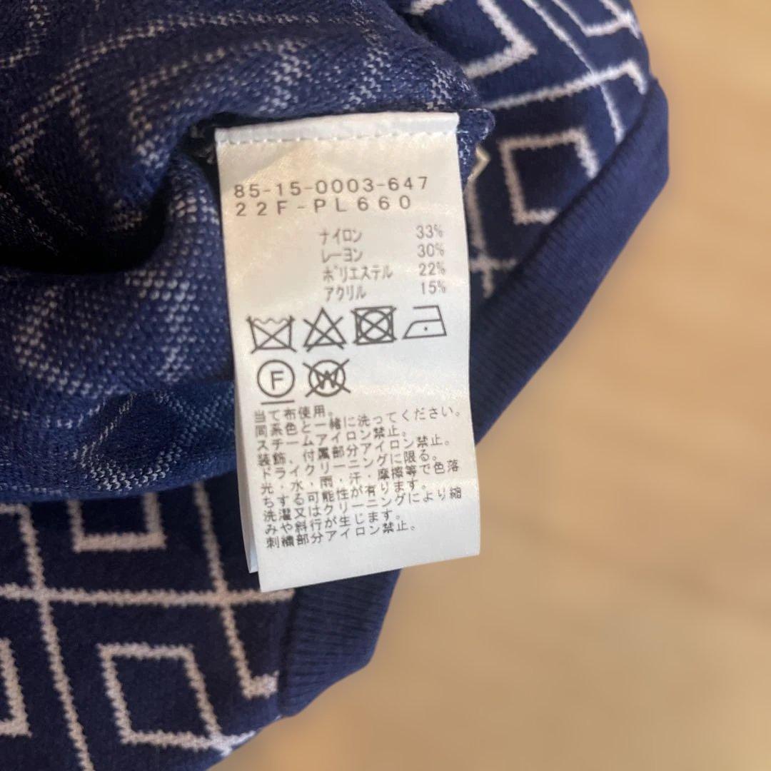 BEAMS GOLF ダイヤモンドパターン セーター 、スカートのセット