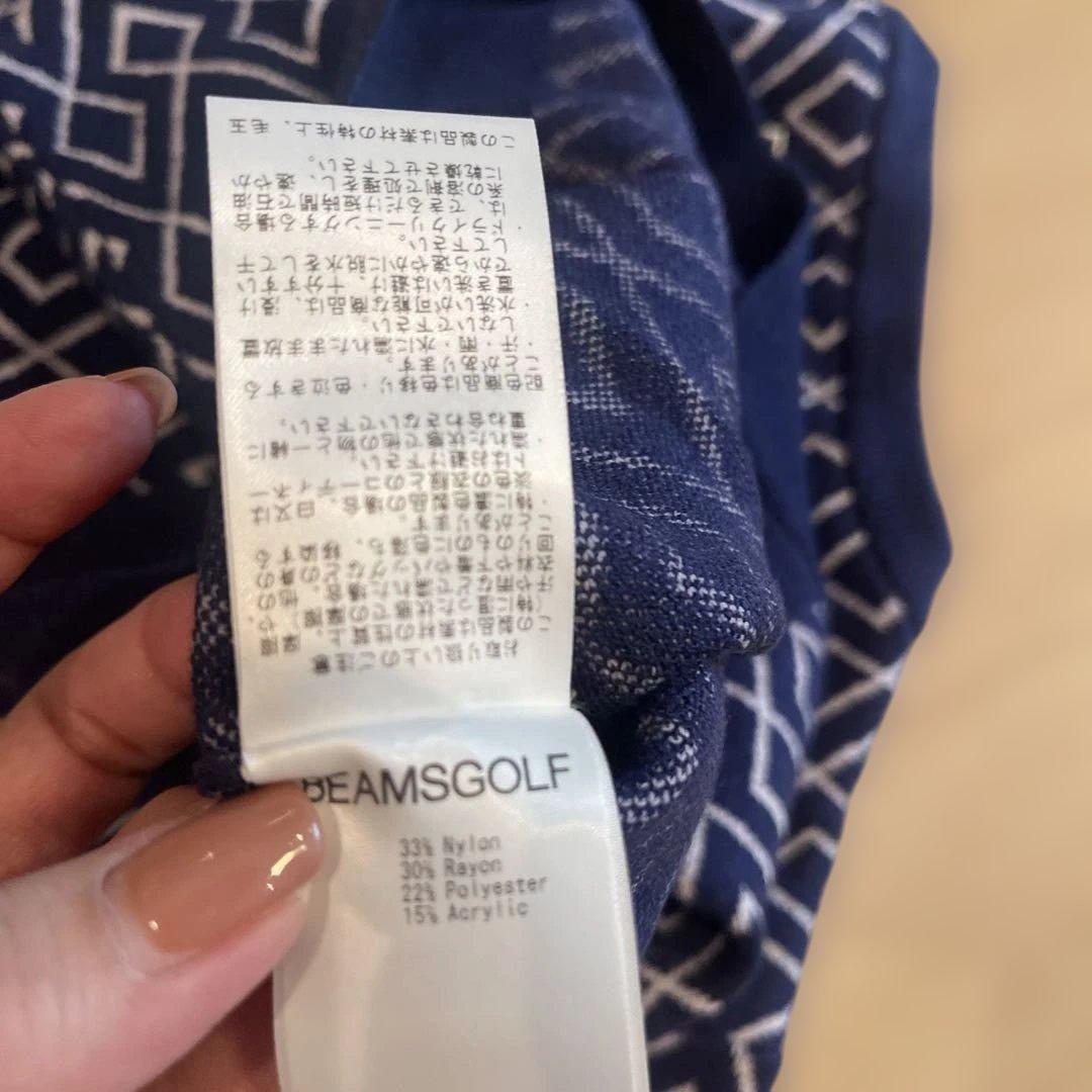 BEAMS GOLF ダイヤモンドパターン セーター 、スカートのセット