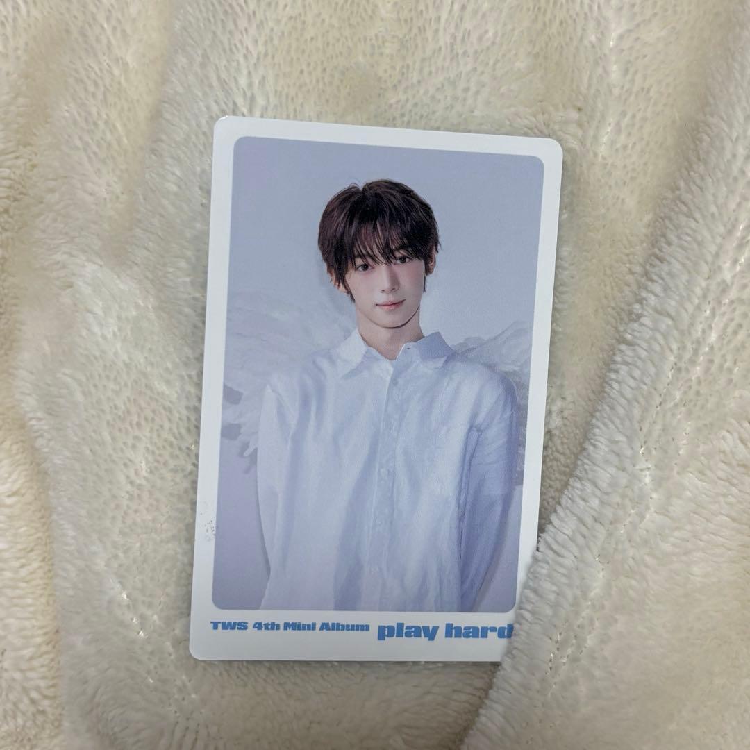 TWS 'play hard タワーレコード　トレカ　ハンジン