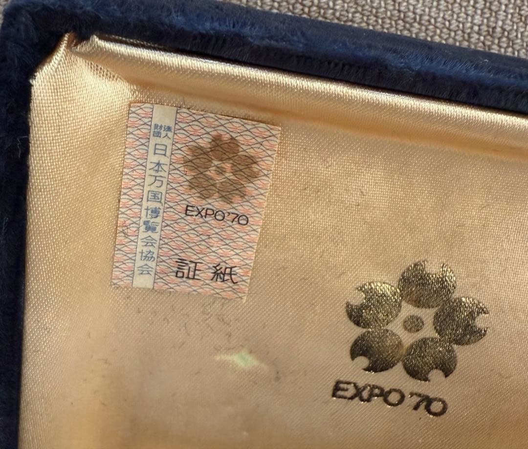 【レア★】大阪万博EXPO70太陽の塔 カフスボタン・ネクタイピン　岡本太郎