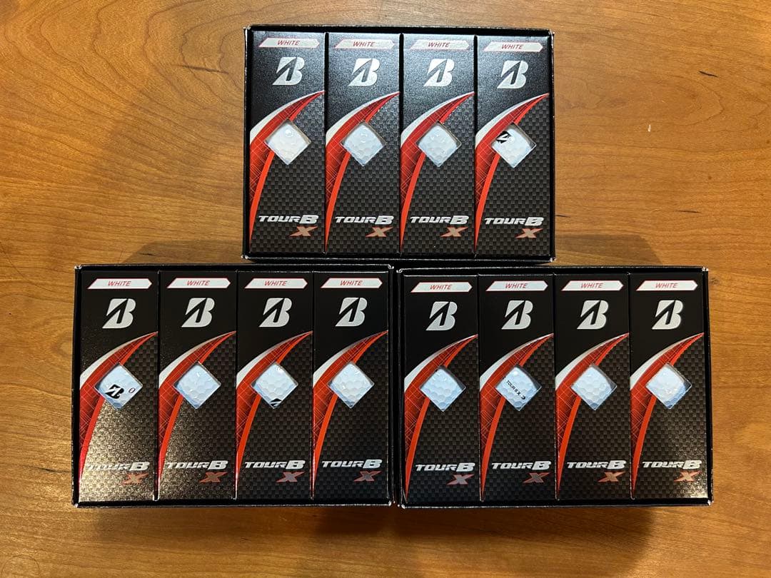 3ダース　ブリヂストン 2024 TOUR BX （ホワイト）