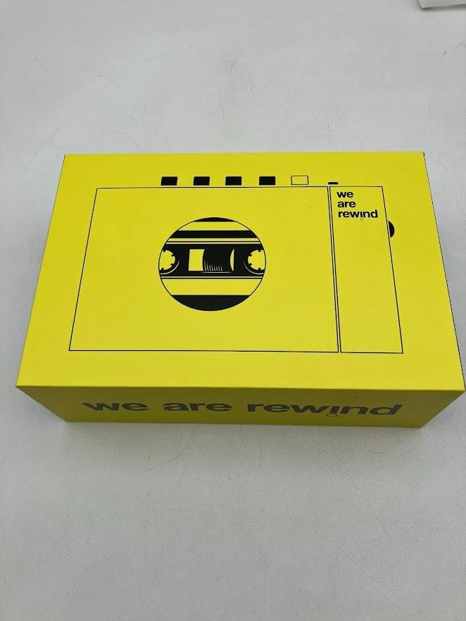 We are rewind カセットプレーヤー　Bluetooth　WE-001