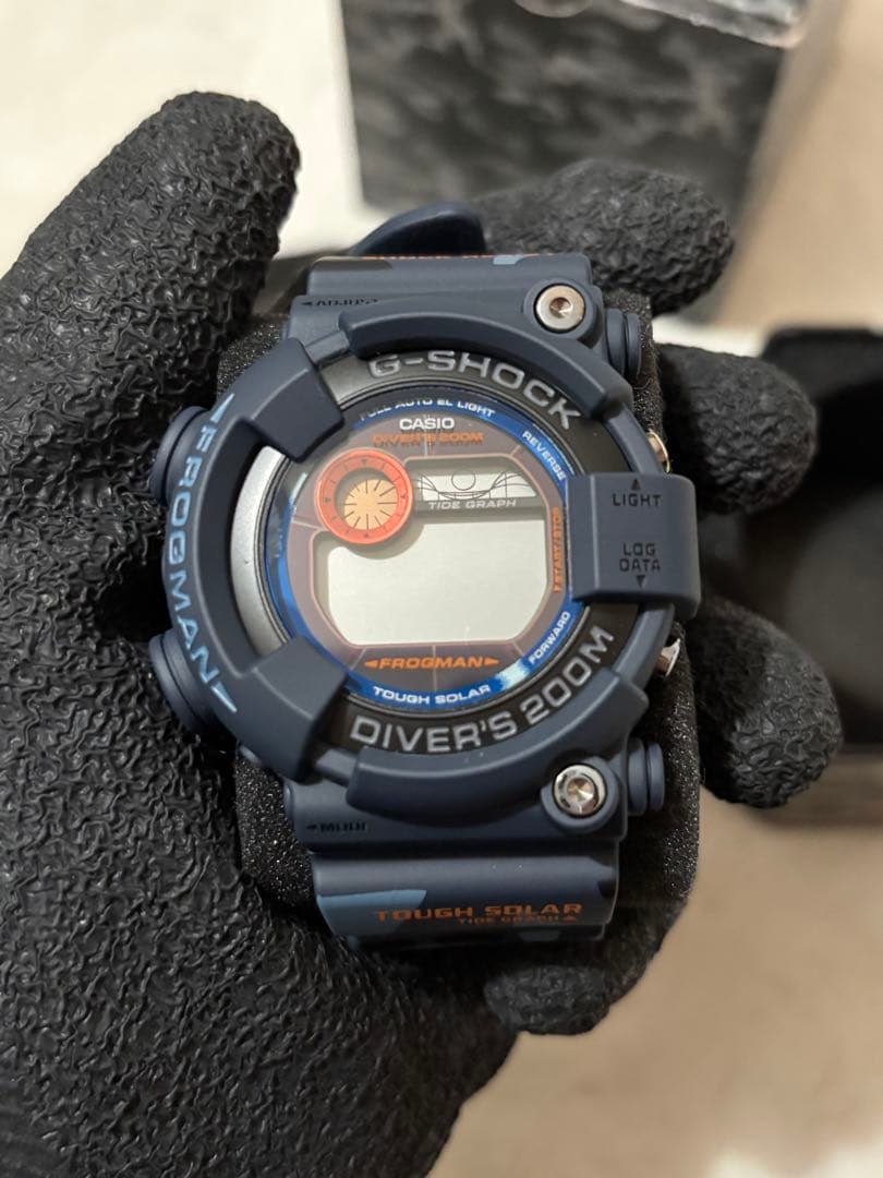 G-SHOCKフロッグマン GF-8250CMカモフラ／ソーラー充電