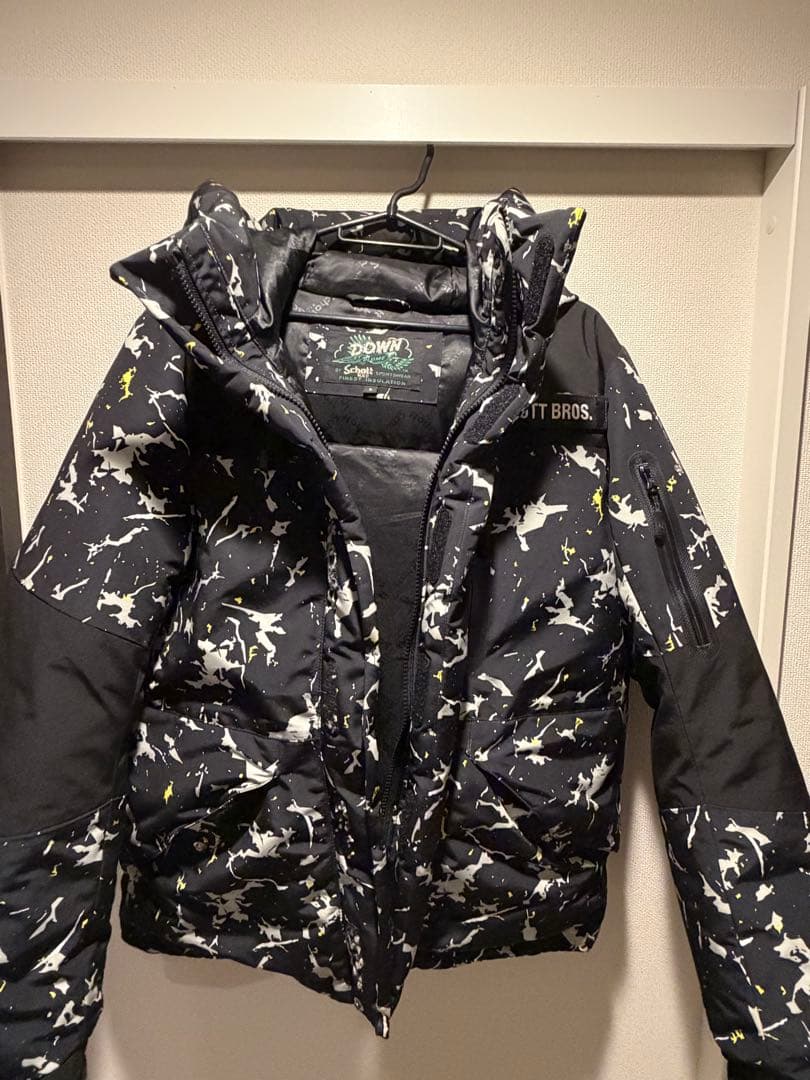 SCHOTT BROS ダウンジャケット　総柄