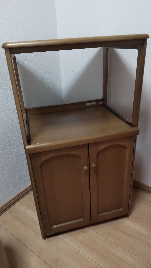 5/8まで カリモク　レンジ台　レンジラック